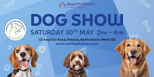 Dog Show at Baycroft Flitwick Care Home