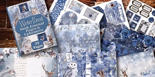 Love Starts Today December Junk Journal Night