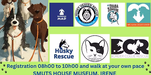 Fundraising dog walk, welcome Summer with your dogs!