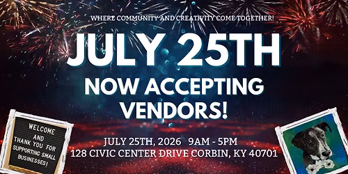 July 25th Corbin Creators Fair