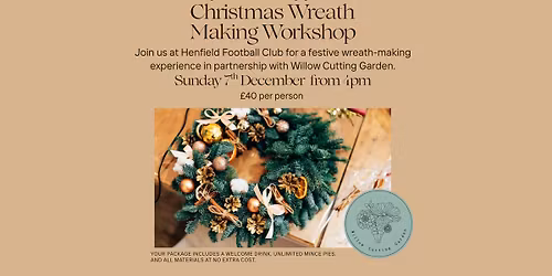 Christmas Wreath workshop \u2728