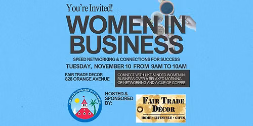 Women in Business Speed Networking & Connections for Success