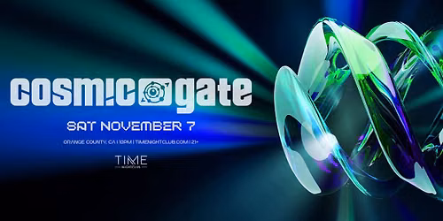 Cosmic Gate at Academy Nightclub - Los Angeles