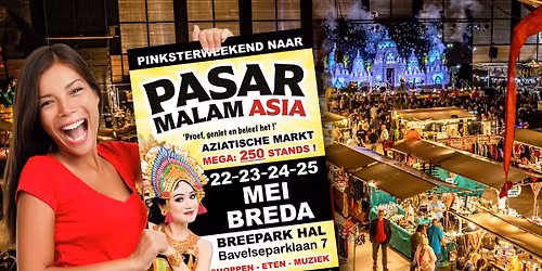 PASAR MALAM ASIA BESAR in Breepark hal Breda