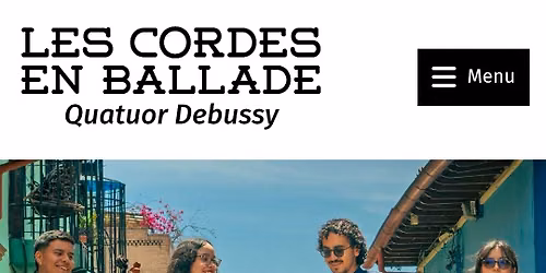 \ud83c\udfbb "Concert Nouveaux Talents" \ud83c\udfbc avec le Cuarteto Caballero