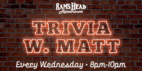 Trivia w\/ Matt