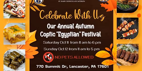Fall Egyptian Festival