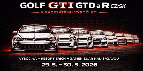 9.sraz Club Golf GTI,GTD a R a 50 let GTI - Hotel Erich na Vyso\u010din\u011b pro CZ\/SK