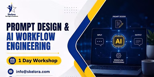 Prompt Design & AI Workflow Engineering 1 Dat Training in Addison, TX