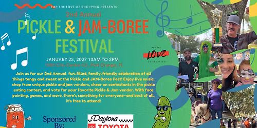 2nd Annual Pickle & JAM-Boree Fest