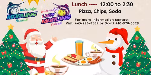 Breakfast or Lunch with Santa and Friends