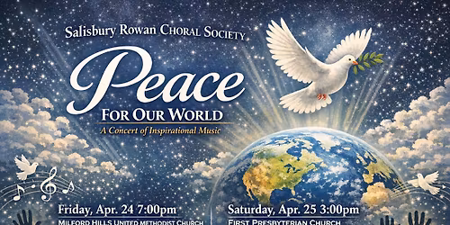"Peace for Our World"  A Concert of Inspirational Music