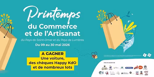 Printemps du Commerce et de l'Artisanat - Voiture et nombreux lots \u00e0 gagner !
