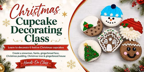 Christmas Cupcake Decorating Class