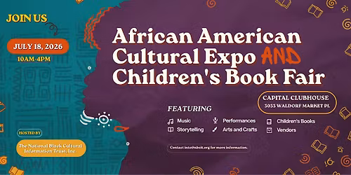 4th Annual African American Cultural Expo & Children's Book Fair