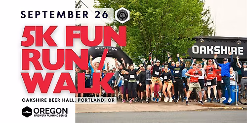 5k Beer Run - Oakshire Beer Hall | 2026 OR Brewery Running Series