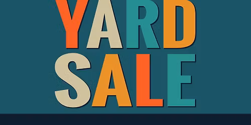 Yard Sale Weekend!