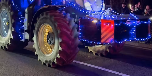 Christmas Tractor Truck Vintage Car Run 