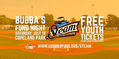 Bubba\u2019s Fund Night at Copeland Park