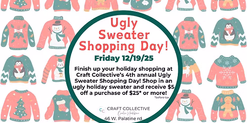 Ugly Sweater Shopping Day