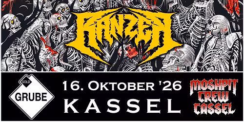 BENEDICTION + NIGHTBEARER + RANZER @ Goldgrube Kassel