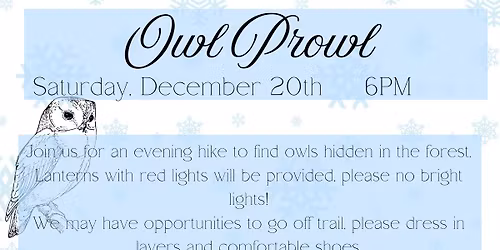 Owl Prowl