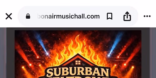 Suburban Meltdown at the Debonair!!