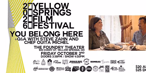 YSFF Presents: YOU BELONG HERE w\/ Steve Zahn and Chef Ouita Michel Q&A