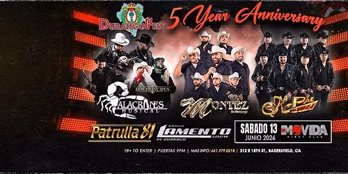 DURANGO FEST EN BAKERSFIELD