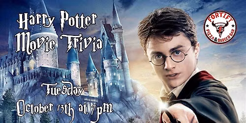 Harry Potter Movies Trivia at Fortify Pizza and Burger Bar