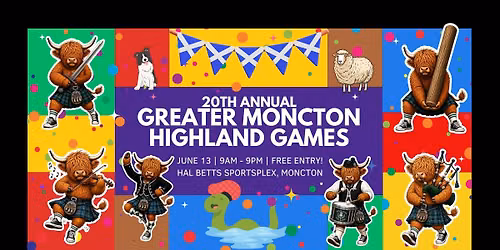 20th annual Greater Moncton Highland Games