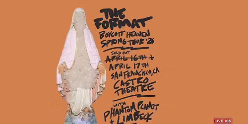 The Format at The Castro - 2nd Night Added by Popular Demand!