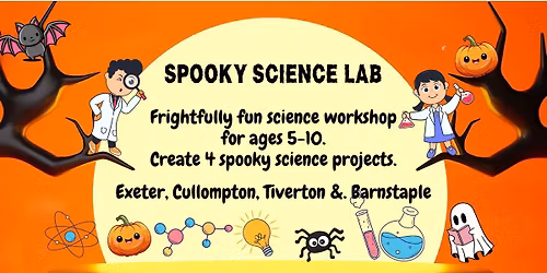 Spooky Science Lab Kids Workshop, Barnstaple [FULL]
