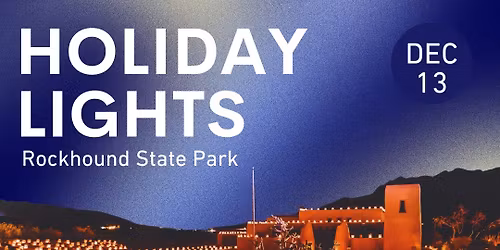Holiday Lights at Rockhound State Park