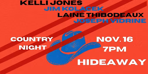 COUNTRY NIGHT with Kelli Jones w\/ Chas Justus and more