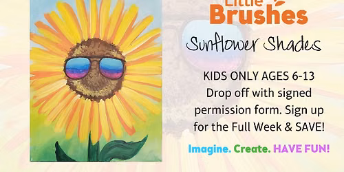 Little Brushes Summer Art Camp: Sunflower Shades