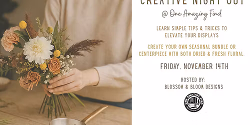Creative Night Out: Blossom & Bloom Designs