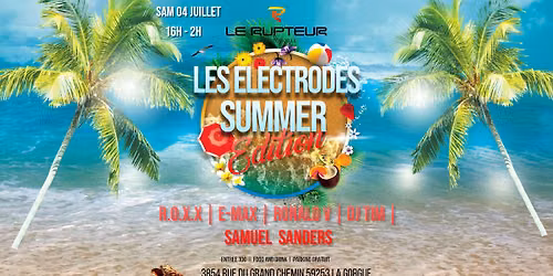 LES ELECTRODES : R.O.X.X\/E-MAX\/RONALD V \/SAMUEL SANDERS \/ DJ TIM
