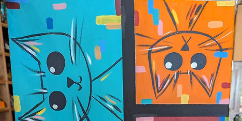 "4 Cats" Canvas Class