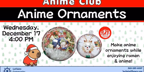 Anime Club: Anime Ornaments