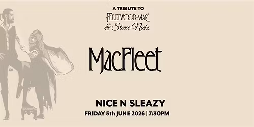 MacFleet LIVE @ Nice N Sleazy