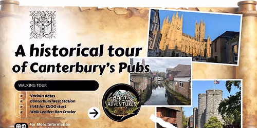 A historical tour of Canterbury's Pubs - PINTS AND PILGRIMS