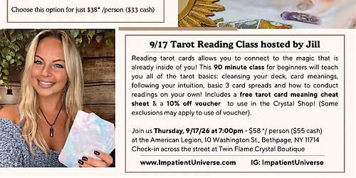 Intro to Tarot Reading! And Tarot 102 Practice