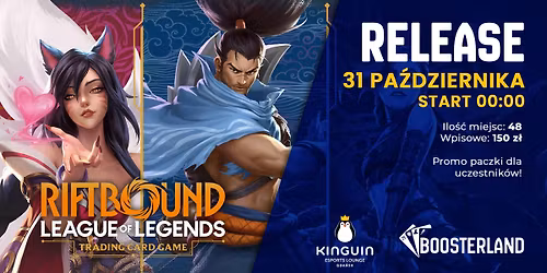 Riftbound Midnight Release w Kinguin Esports Lounge