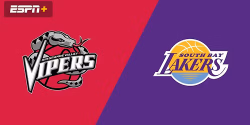 South Bay Lakers at Rio Grande Valley Vipers