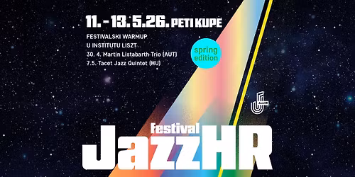 JazzHR Festival - proljetna edicija u Petom Kupeu