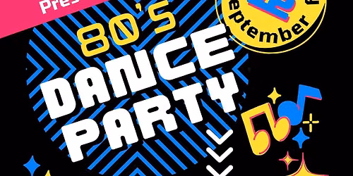 Saturday Morning Decades Dance Party - the 80's