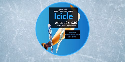 Walk In & Melt Your Own Glass Icicle