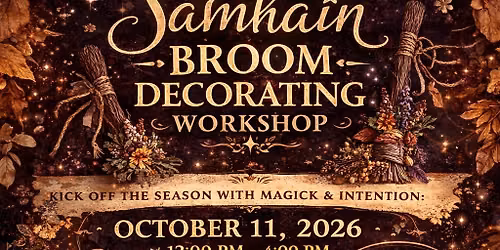 Broom decorating