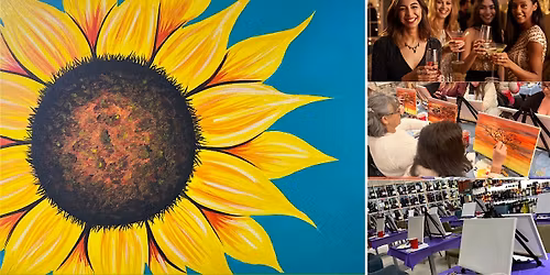 Paint & Sip Night - 'Summer Flower' - Horsham